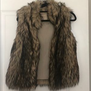 Michael Kors Faux Fur Vest
